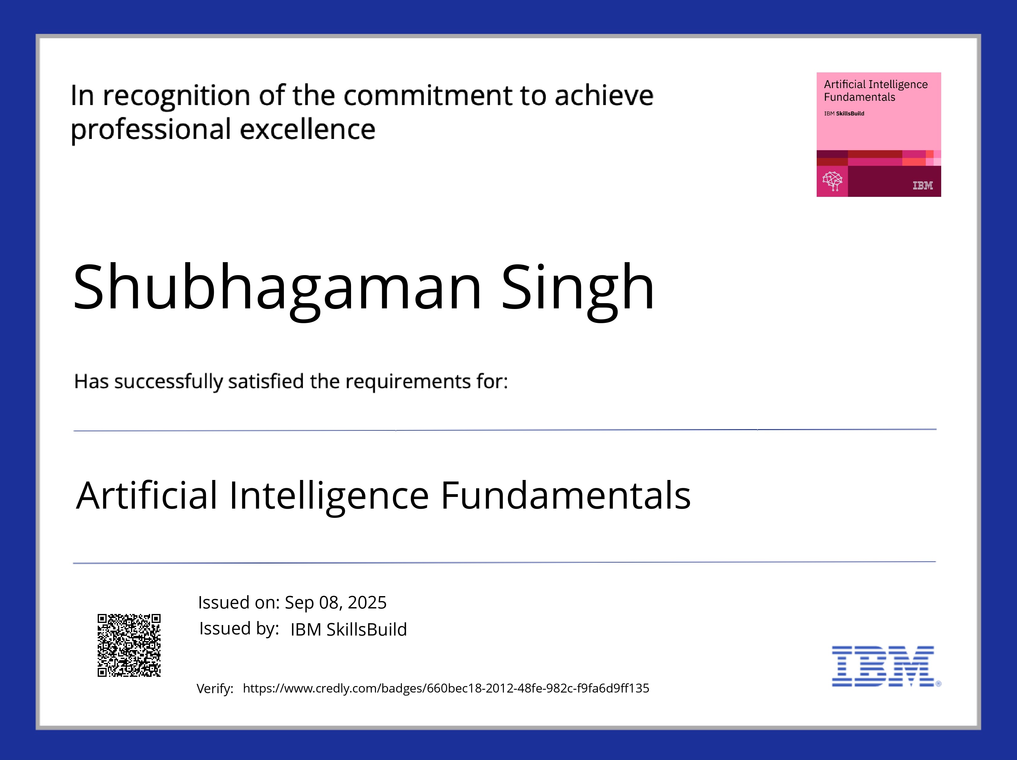 Artificial Intelligence (AI) Fundamentals