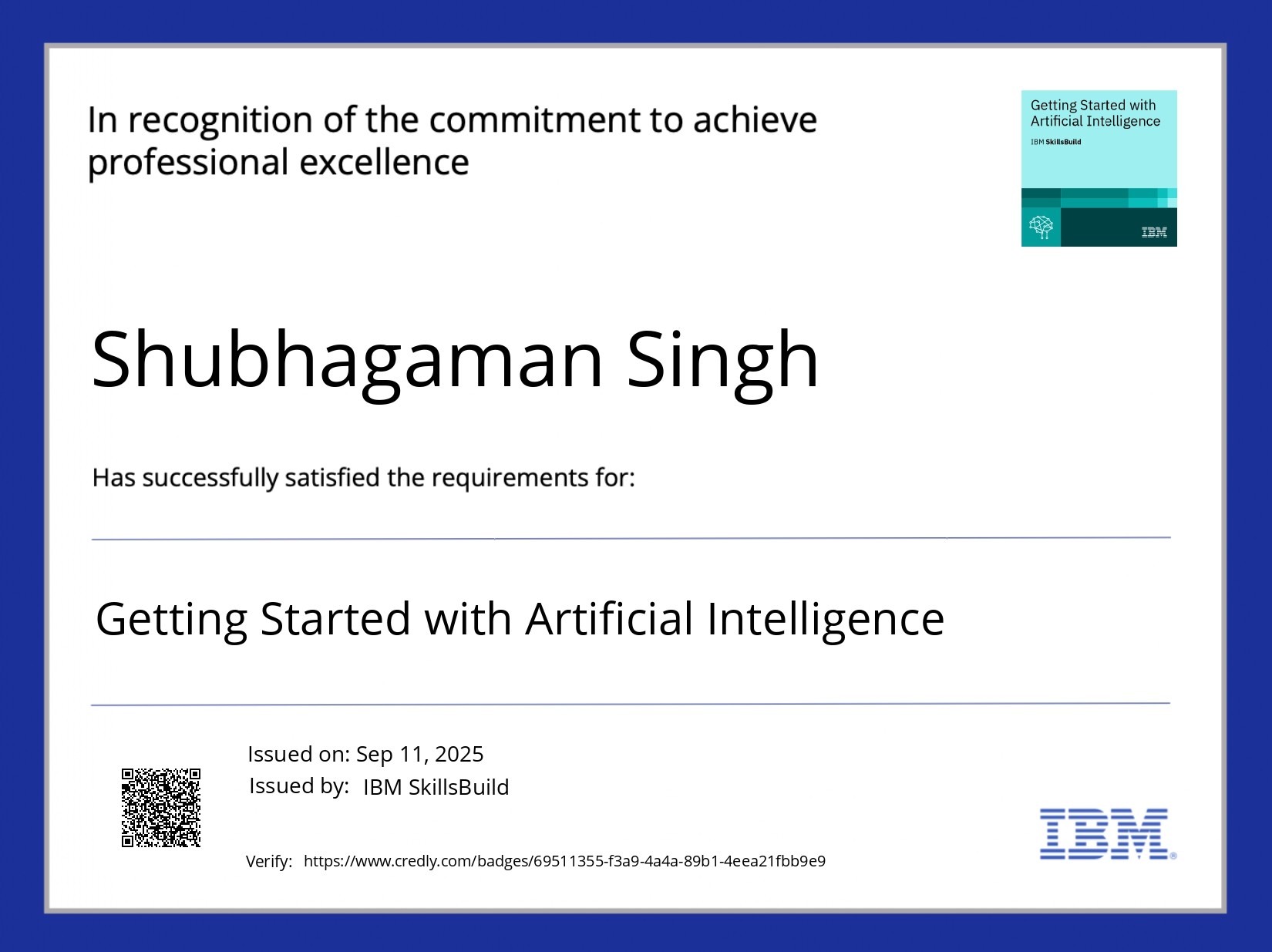 Getting Started with Artificial Intelligence