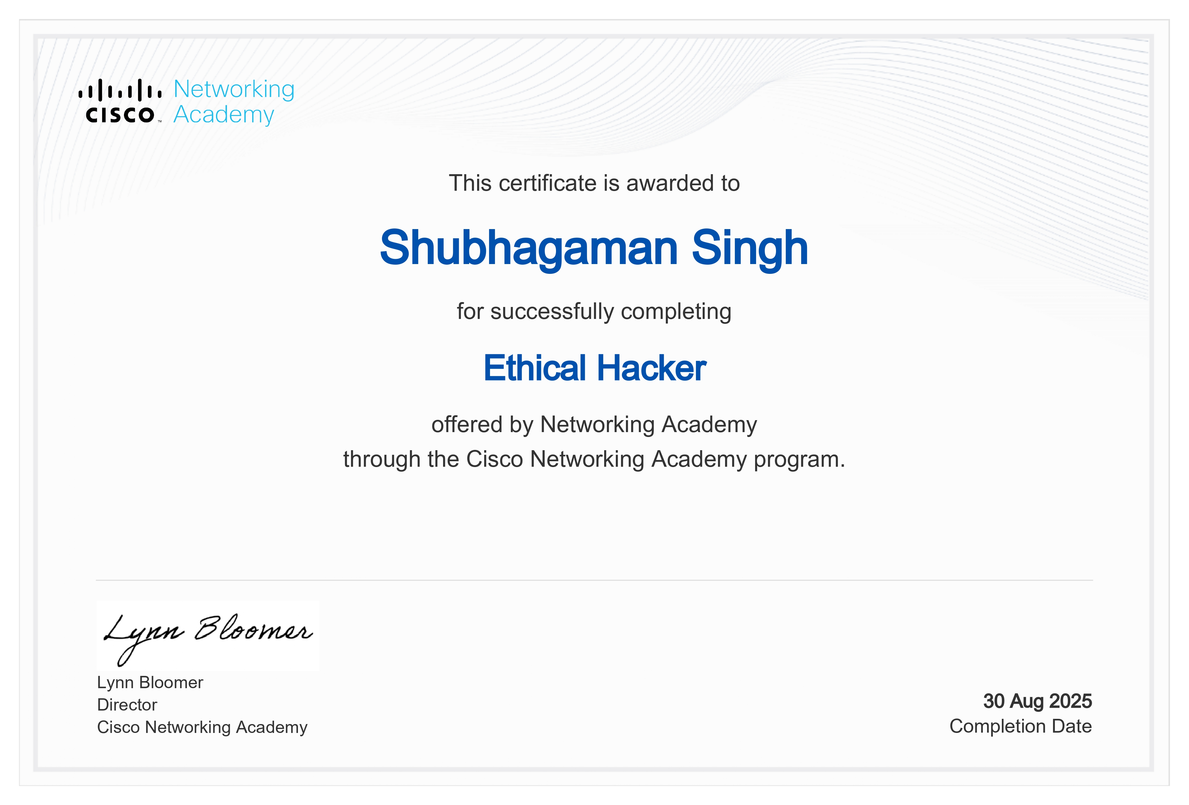 Credly Certificate Badge